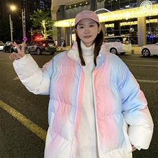 蓝粉渐变色
