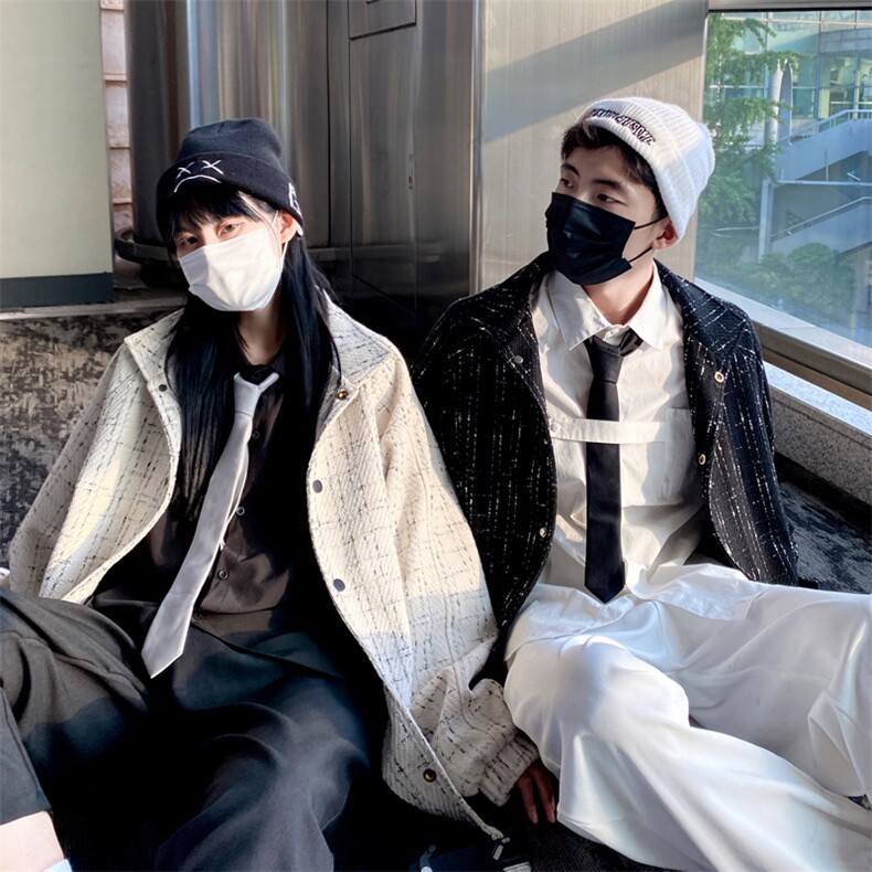长年大货秋冬装小香风秋季新款夹克男女外套男F098-P95情侣,男装夹克,星座401
