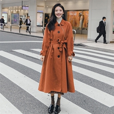 大货8511B-98272021秋冬新款中长款毛呢外套女，女装毛呢外套，惟卡贝娜