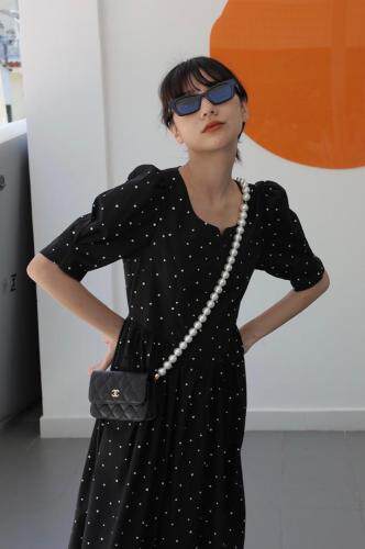 韩版连衣裙，女装连衣裙，TWO LAPS