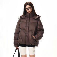 男女款秋冬季羽绒服痞帅设计感泡芙款上衣外套225-2-Y213-P255，男装羽绒服，星座225-2
