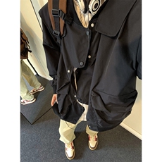 错位门禁飞行员夹克男外套男棒球衣服XH26-P70，男装夹克，电商B367