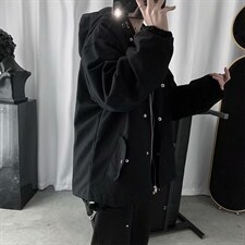 超火cec痞帅春季机能工装外套男新款连帽ins百搭中性夹克j32-p65，男装夹克，星座1008-2