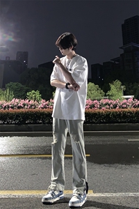 B221 美式ins高街暗黑拉链小脚弹力破洞牛仔裤 LK23060-P65 控88图片