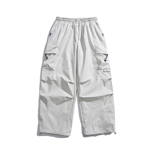 2025冬季新款男装日系宽松加绒加厚运动休闲棉裤束脚卫裤P980-F92图片