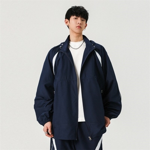 夏季户外撞色拼接UPF50+防晒服防泼水连帽外套A406 F6326 特P55图片