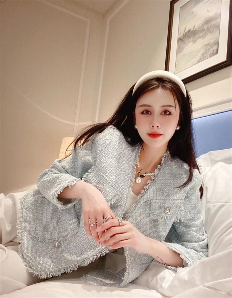 2022春款小香外套，其它，沐依惜(2F)