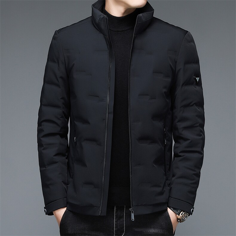 AN9855钱塘2020-3秋冬新款中长款男士立领保暖羽绒服外套P245,男装羽绒服,钱塘207-3