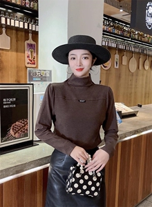 韩版加绒加厚小衫图片