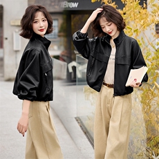 【大BAO款主推引流款】2025年春秋季新款小个子端海宁皮夹克女,女装皮衣,跑量工厂店,工厂直供 【大BAO款主推引流款】2025年春秋季新款小个子端海宁皮夹克女,女装皮衣,跑量工厂店,工厂直供