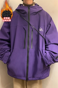 24冬潮牌时尚单板防风防水滑雪服男士加棉加厚保暖外套M77-P160图片