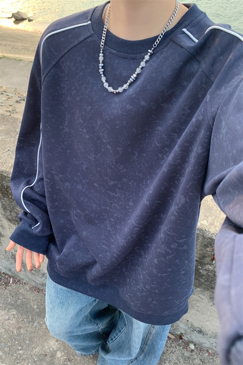 ！可二开！2025秋冬新款男士潮牌长袖圆领卫衣WY39特P35控58,男装卫衣,电商B220