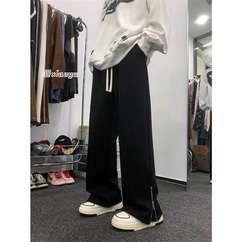 XZ616秋冬季新款拉链设计卫裤TY972P55控68加绒TY972JRP65控78,男装休闲裤,星座512A（原616）