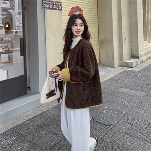 新款撞色包边皮毛一体2C110-H9797-P175-K258图片