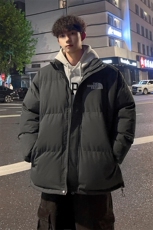 外景冬季加厚面包服男潮高街宽松保暖棉衣百搭立领外套MF9395/P90，男装棉衣，电商B316