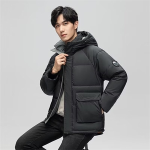 2025冬装夹克男短款加厚羽绒服外套青年夹克休闲时尚男YR807-P120图片