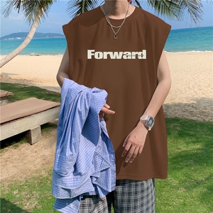 量大图低自动【有货】纯棉背心HD019-1-BX2569-P20图片