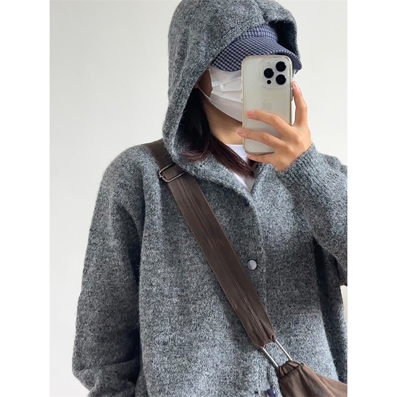 连帽毛衣开衫高品质鹿毛绒针织衫M-2XL图MY1028-P55,男装针织衫/毛衣,星座301C-5