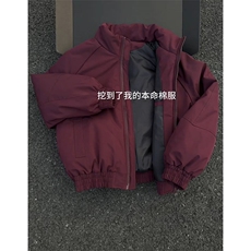 现货美式高街休闲棉衣夹克三防立领纯色户外工装加厚棉服外套，男装夹克，电商A486
