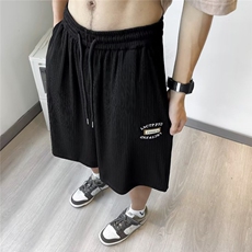 男春夏新款青少年时尚百褶冰丝休闲裤P28，男装休闲裤，星座1116-2