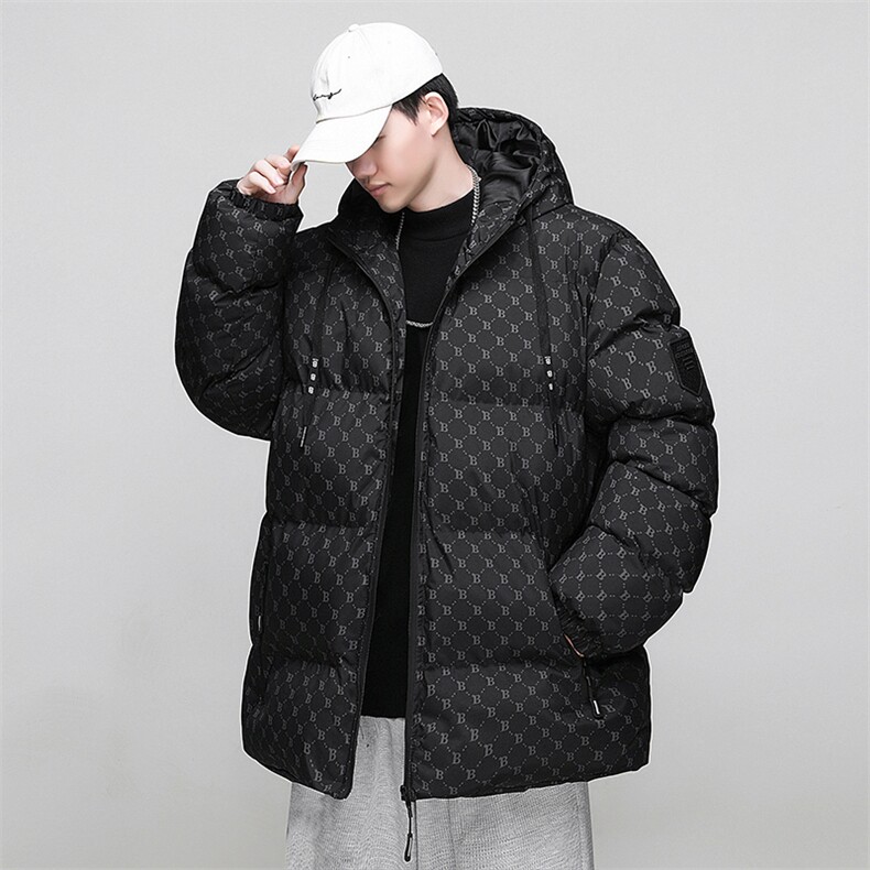 冬季情侣文字棉衣中性风青少年潮流外套男618A-99999,男装棉衣,星座914-4