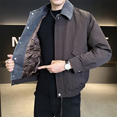 标50白鸭绒轻薄夹克式男装羽绒服冬季外套B317-Y8023-P195，男装夹克，电商B317