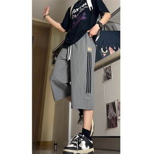 ！夏季男士新款中裤七分裤马裤运动休闲裤XZ617B--K38-特批35图片