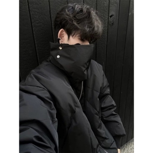 【有货】DW265-P100解构棉服冬季加厚新款棉衣设计感短款外套男图片