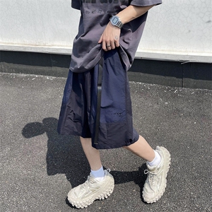 2024夏季新款日系运动工装短裤薄宽松直筒五分裤 现货 K7898-P32图片
