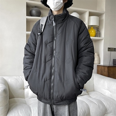 冬季新款美式立领棉衣潮牌休闲设计感百搭棉衣外套，男装棉衣，星座410-6（原星座1304-1）