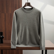 2025年秋季套头圆领青春流行时尚百搭，男装针织衫/毛衣，蒂暖羊绒