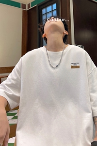 230g重磅纯棉! 夏季短袖t恤男半袖男    XT472-特P19图片
