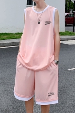夏季潮流简约休闲宽松网格运动套装男女百搭短裤新TZ6301P50控68，男装牛仔裤，电商A268A