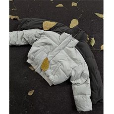 加绒加厚冬款男女立领棉衣手塞棉褶皱面包服棉袄外套MY302P98，男装棉衣，星座1013-1