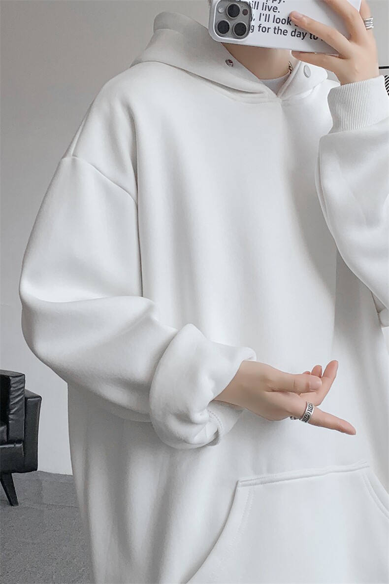 8XL-M美式连帽卫衣男高级感外套hiphop特大码上衣潮WY10P55控78,男装卫衣,电商D206-1