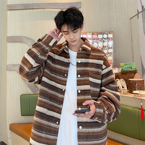 户外外套男春秋季百搭宽松潮流衣服学生运动夹克图片