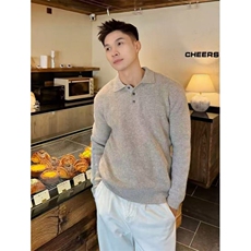 网图慎用B216MY5156P652025秋冬男POLO领毛衣针织衫潮男，男装针织衫/毛衣，电商B216（原B302）