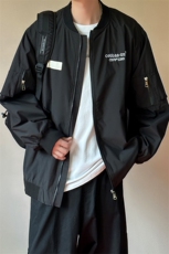 现货主推秋季休闲工装夹克外套男日系潮男棒球服A351-JK020-P95，男装夹克，电商A351