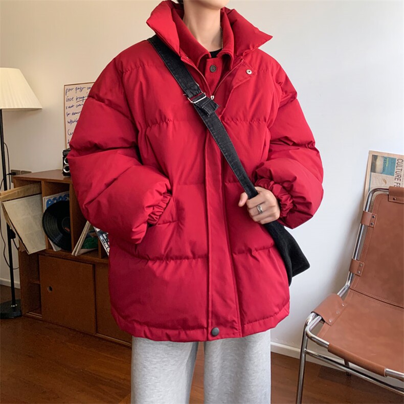 ！2024冬季新款假两件棉衣百搭加厚保暖棉服外套MY1248特P85图片