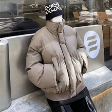 F117-P88冬季美式复古潮牌短款棉服男高级感设计感加厚棉服外套，男装棉衣，星座512-6