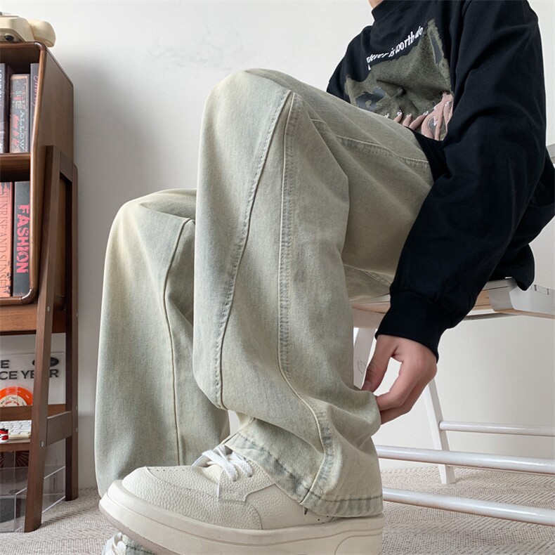 现货已爆2024春夏款微喇叭牛仔裤男GK12-P55-限价68，男装牛仔裤，星座310A-1