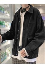 秋季新款韩版宽松工装夹克男女潮牌外套JK205/P60，男装夹克，电商D202-1