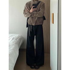 美式复古树纹肌理感短款外套男秋冬千鸟格老钱哈灵顿夹克JK956，男装夹克，星座1116A（原606A-3）