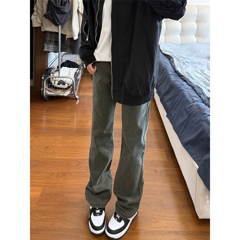 港风美式高街ins潮流百搭修身直筒休闲牛仔裤XZ213-K6666-P65控78,男装牛仔裤,星座213