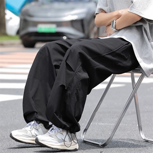 夏季新款潮牌百搭宽松休闲裤户外机能简约工装裤男现货 K8027-P38图片