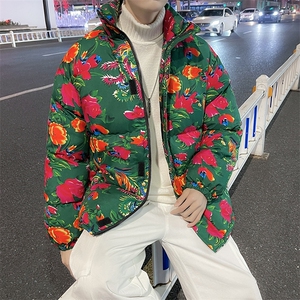 Y99风民族特色东北大花外套加厚保暖防寒大码牡丹农村演出服图片