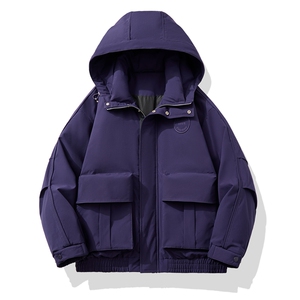 男士冬季户外工装大口袋加厚羽绒服 D213-3203-P440图片