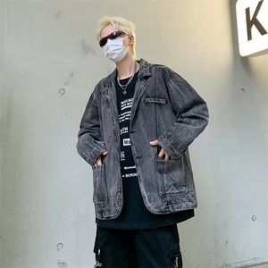 秋季新款男时尚潮牛仔外套J8834P65