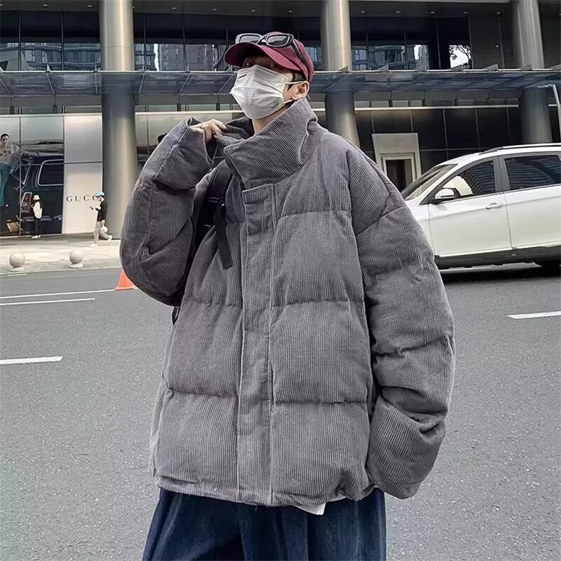 冬季加厚立领男高级感韩版潮流棉服情侣棉衣外套TTD13P88,男装棉衣,星座1013-5