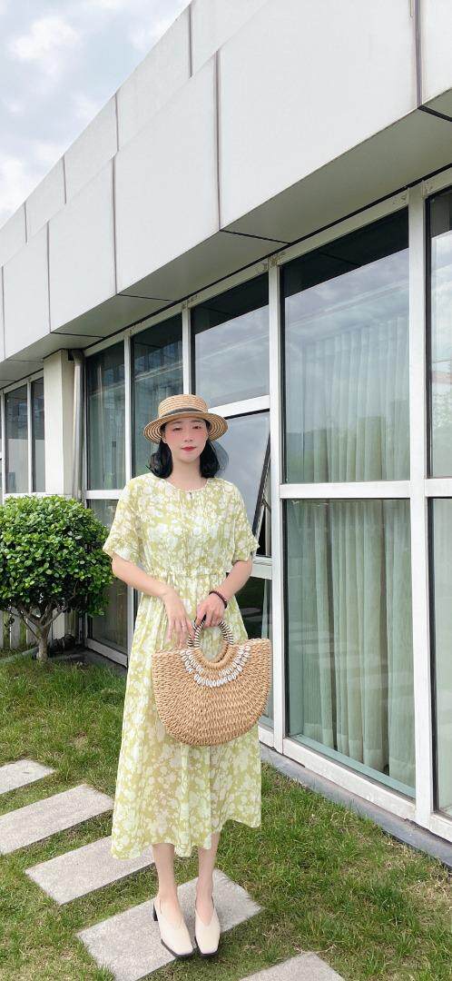 纯苎连衣裙小衫裤子裙子衬衣 时尚风 风淑女风休闲风，女装连衣裙，川哲